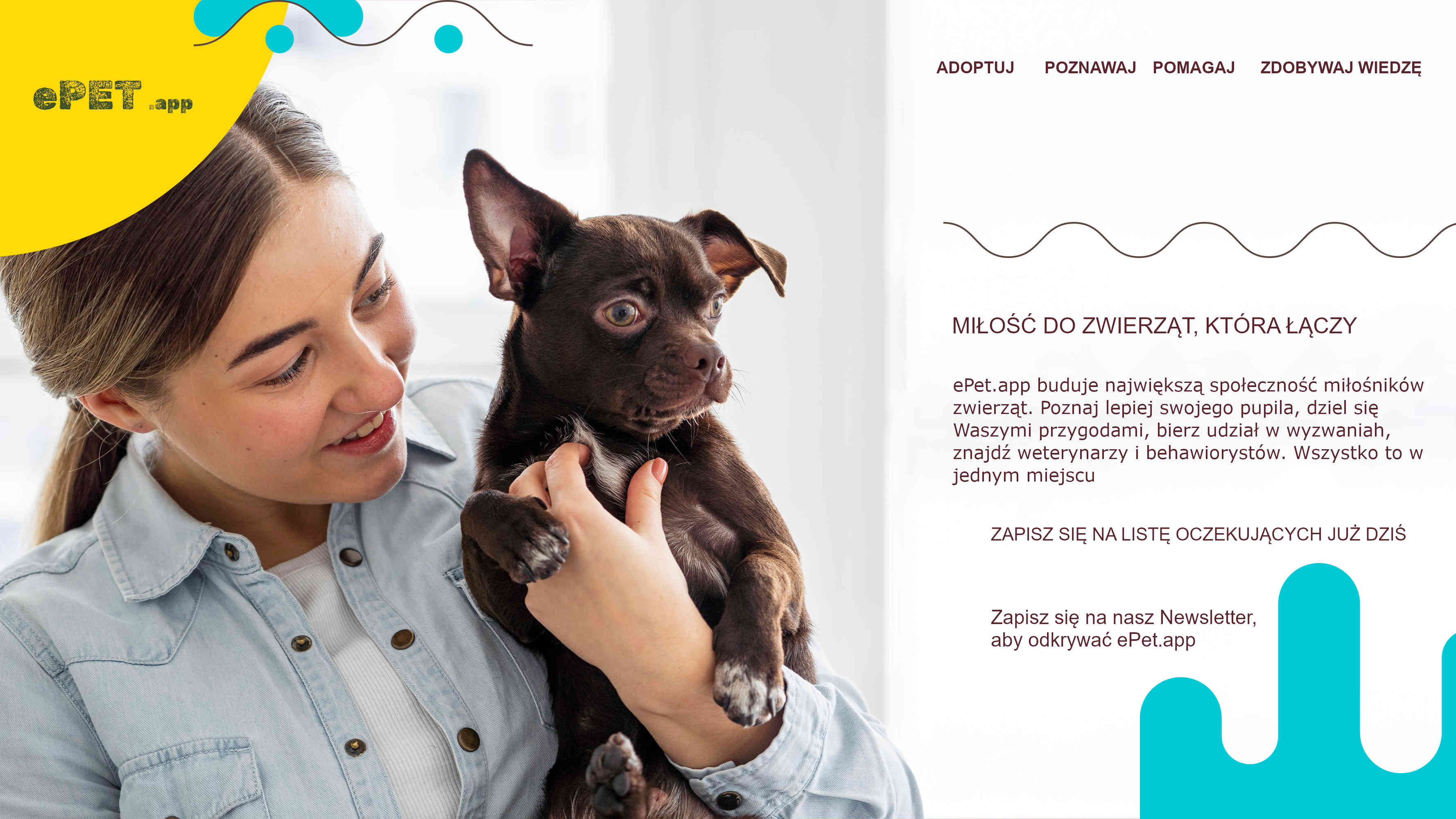 ePet Landing Page
